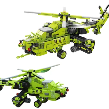 II Maailmasõja RE Mi 28 Helikopter KES ehitusplokk Laastavalt Assamblee Mudel Laste Telliskivi Mänguasi Sünnipäeva Kingitus