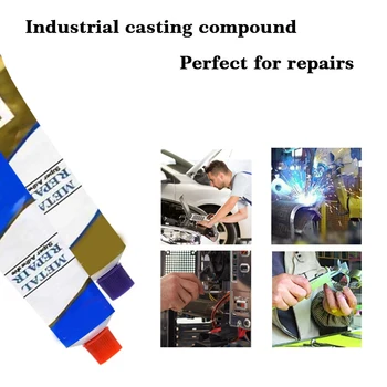 AB Liimi Kõrge Temperatuuriga Metall Remont Liim Crackle Remont, Keevitamine Tööstuse Kiire Kuivamise DIY Spetsiaalse Liimi Metallist Mudel
