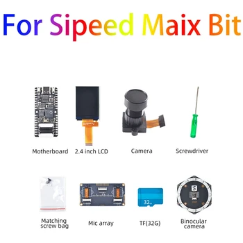 Eest Sipeed Maix Bit Kit Emaplaadi 2,4-Tolline Ekraan/Kaamera/Mic Array/Binokli Cam/TF Kaart