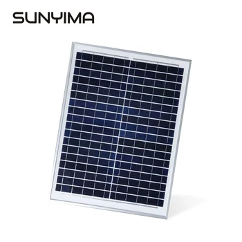 SUNYIMA 1TK 450*350MM 18V 20W päikesepaneel Fotoelektriline Paneel, Laetav, Fotogalvaanilise päikeseenergia Moodul Polükristallilised Monokristallilised