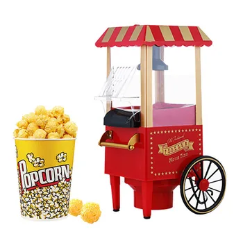 Elektrilised Popcorn Maker Kodu Lõhenev Mais Tegemise Masin täisautomaatne Käru Mais Popper DIY Loovust Lastele