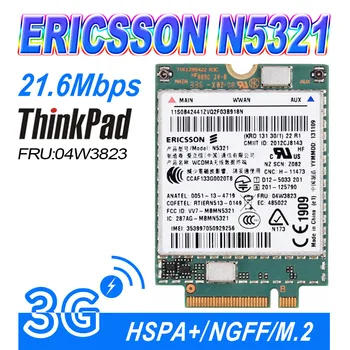 Ericsson N5321 Mobiilse Lairibaühenduse HSPA+ NGFF M. 2 04W3822 04W3823 x1 carbon X230s X240S t431s T440 S540 W540 3G Moodul WWAN KAARDIGA
