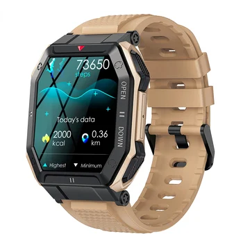 XiaoMi 2023 K55 Sport Kellad 350mah Smart Watch Mehed Bluetooth Kõne Fitness Smartwatch Android ja IOS Telefoni 1.85 Tolline 240*280