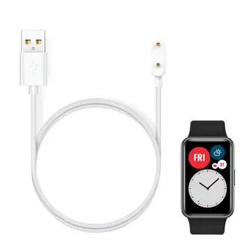 Laadija juhtme jaoks Huawei Vaadata Fit/Huawei Bänd 6/6 Pro Smart Watch USB Magnetvälja Kiire Laadija Praegune Kaitse Universaalne Kaabel