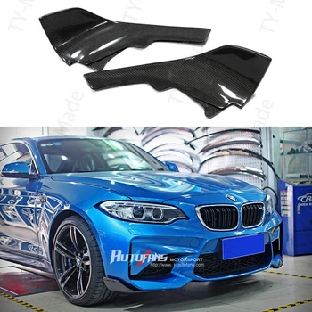 F87 M2 süsinikkiust FRP esistange Küljel Kaas Splitter Air Vent Väiksem Kit Spoiler Lip Nurgas Guard BMW F87 M2 2016-2019