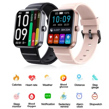 2023 Vere Glükoosi, Suhkru-Smart Watch 24 Südame Löögisageduse Hapniku Rõhu Jälgimise Mehed Naised Smartwatch Fitness Tracker jaoks Xiaomi