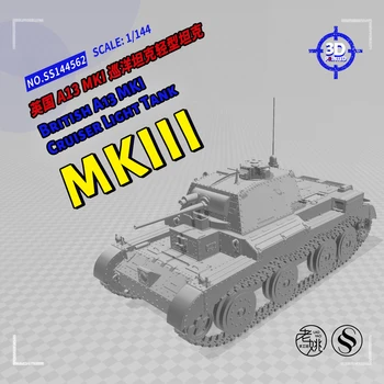 SSMODEL 144562 V1.7 1/144 3D Trükitud Vaik Mudeli Komplekt Briti A13 MKI Cruiser MkIII Kerge Tank
