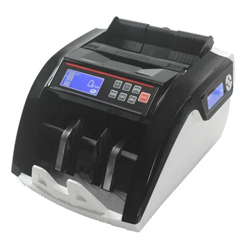 Võltsitud Raha Detektor Pangatähtede Raha Counter 5800D UV/MG detektor de billete falso LCD Ekraan Märkus Lugedes Masin