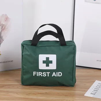 First Aid Kit Meditsiin Ladustamise Kott Kaasaskantav Väljas Päästa Kott Leibkonna Laste Suure Võimsusega Meditsiini-Kit käsiraamat Ladustamine Korraldaja