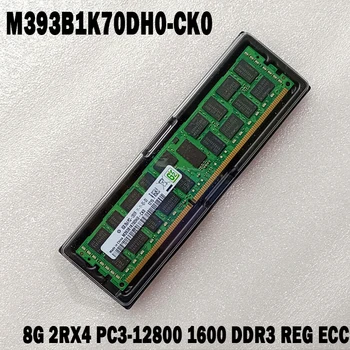 1TK M393B1K70DH0-CK0 8G 2RX4 PC3-12800 1600 DDR3 ECC REG Samsung Serveri Mälu