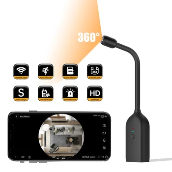 2023 Uus 4K HD Mini Wifi Valve Kaamera kaugseire Kodus Traadita IP Kaamera Loop Salvestamine Saladus Cam