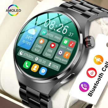 Näiteks Huawei Vaadata GT4 Pro AMOLED Smart Watch Mehed Kohandatud Dial Kõnele Vastamine Sport Fitness Tracker Meeste Veekindel Smartwatch 2023 UUS