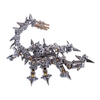 3D Metall Sõda Skorpion Mudel DIY Mehaaniline Mantis Putukate Assamblee Kit Loomade mänguasjad, Mõistatusi Lastele, lapsed kingitusi