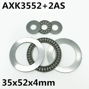10tk AXK3552 +2AS Tõuke Nõel Rull-Laager 35x52x4 mm Thrust Bearing Brand New Kõrge kvaliteediga